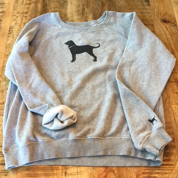 black dog womens sweatshirt